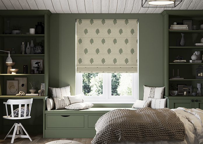 Emily Bond Globe, Fern - Roman Blind - Image 3